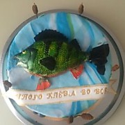 торт рыбаку