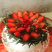 Торт"Зимняя свежесть "