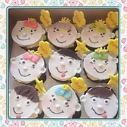 капкейки"веселые мордашки"